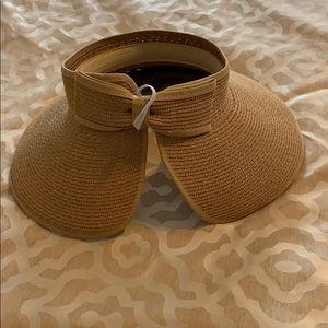 Accessories - Straw visor hat Accessories - Straw visor hat